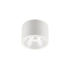 VK Lighting Orofi - Aufbaustrahler - Ø 6,5 x 4,5 cm - 8W LED inkl. - IP54 - weiß
