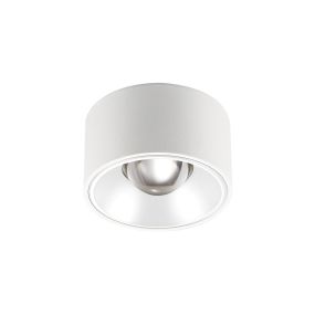 VK Lighting Orofi - Aufbaustrahler - Ø 8 x 4,5 cm - 15W LED inkl. - IP54 - weiß