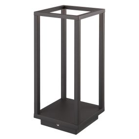 VK Lighting Vathro - Gartenleuchte - 14 x 14 x 50 cm - 7W LED inkl. - IP54 - anthrazit