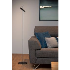 Lucide Philon - Leseleuchte - Ø 23 x 140 cm - 4,5W dimmbare LED inkl - schwarz