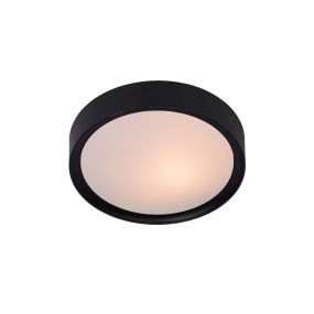 Lucide Lex - Deckenleuchte - Ø 25 x 7 cm - schwarz