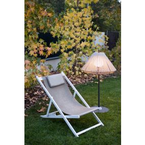 Faro Saigon - Außen-Stehleuchte - Ø 66,5 x 120 cm - IP65 - grau und beige