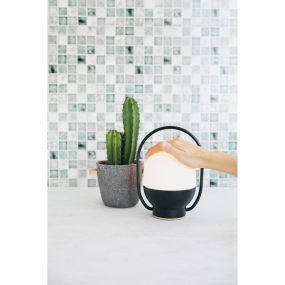 Faro Take Away - tragbare Lampe - Ø 11,8 x 20 cm - 1,5W LED inkl. - mattschwarz