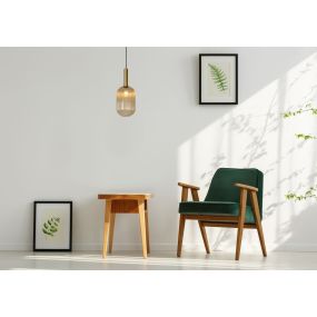 Lucide Maloto - Hängeleuchte - Ø 20 x 150 cm - bernsteinfarben