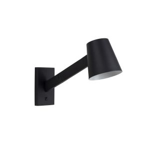 Lucide Mizuko - Wandleuchte mit Schalter - 36 x 13 x 32 cm - schwarz