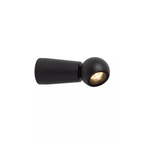 Lucide Ipsos - Außenwandleuchte - Ø 6 x 15 cm - 6W LED inkl. - IP54 - schwarz