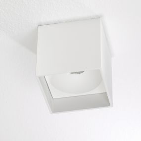 Artdelight Brock - Deckenleuchte - 10 x 10 x 10 cm - 7W dimmbare LED inkl. - weiß