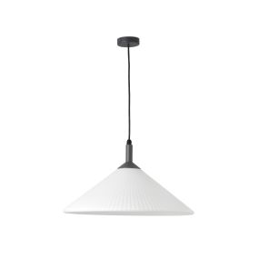 Faro Saigon - Pendelleuchte - Ø 55 x 20 cm - IP65 - matt weiß