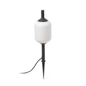 Faro Saigon - Bodenstrahler auf Erdspieß - Ø 17 x 73 cm - IP65 - matt weiß