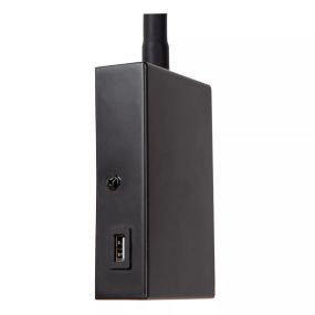 Lucide Alec - Wandleuchte mit USB-Anschluss - 8 x 34 x 65 cm - 3W LED inkl. - schwarz