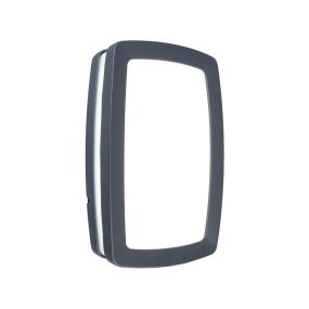 Lutec Seine - Außenwand-/Deckenleuchte - 18 x 8 x 30 cm - IP54 - dunkelgrau