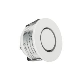 VK Lighting Nyta Round - Wandleuchte - Ø 3,5 x 2,5 cm - 1W LED inkl. -Weiß