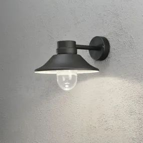 Konstsmide Vega - Wandleuchte außen - 29 x 36 x 26,5 cm - IP54 - schwarz