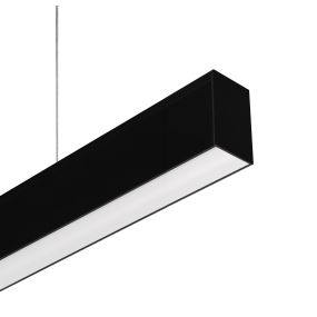 Leuchtenkönig Slim Line - Hängeleuchte - 178 x 5,5 x 3,3 cm - 34W LED inkl. - schwarz