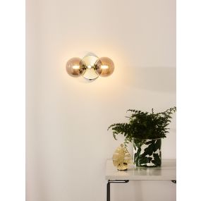 Lucide Tycho - Wandleuchte - 12 x 12 x 22 cm - matt gold