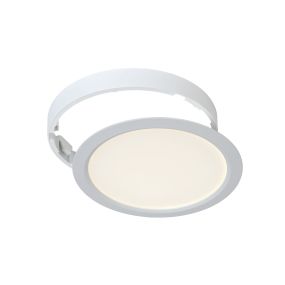 Lucide Tendo - Deckenleuchte/Einbaustrahler - Ø 22 x 3 cm - 18W LED inkl. - weiß