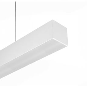 Leuchtenkönig Line - Hängeleuchte - 178 x 5,3 x 5,3 cm - 51W LED inkl. - weiß