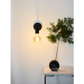 Lucide Scott - Wandleuchte - 20 x 5 x 12 cm - schwarz