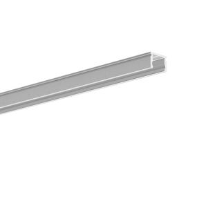 KLUS PIKO - Profil - 1 x 0,7 cm - silber eloxiert