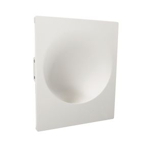 VK Lighting Gypsum - Wandeinbauleuchte - 29 x 7,8 x 35 cm - weiß