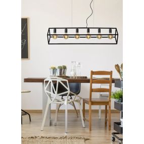 Lucide Fabian - Pendelleuchte - 120 x 25 x 161 cm - schwarz