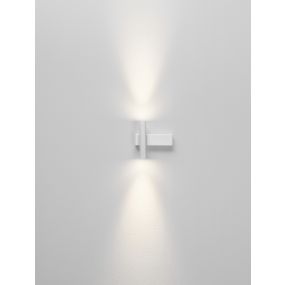 Nova Luce Paron - Wandleuchte - 5,5 x 15 x 15 cm - 6W LED inkl. - sandweiß