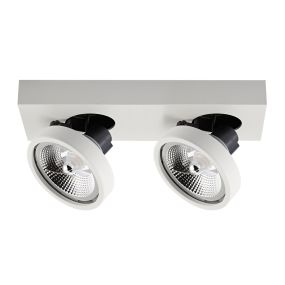 VK Lighting Kylos - Aufbaustrahler - 33 x 12 x 12,9 cm - weiß