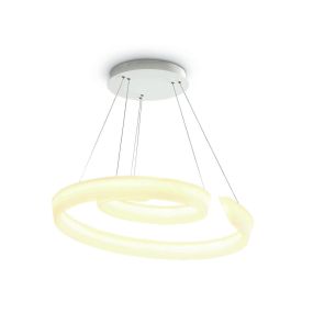 ONE Light Cloud Pendant Series - Hängeleuchte - Ø 92 x 200 cm - 60W LED inkl. - weiß