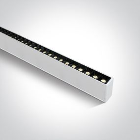 ONE Light LED Linear Profiles - Decken-/Hängelampe - 130 x 7 x 3,5 cm - 40W LED inkl. - weiß - einstellbare Lichtfarbe
