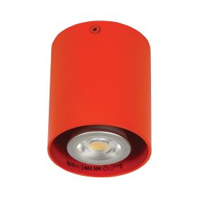 VK Lighting Simio - Aufbaustrahler - Ø 8 x 9,5 cm - orange