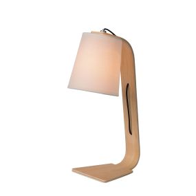 Lucide Nordic - Tischleuchte - 19 x 15,5 x 45 cm - weiß