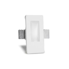 Artdelight Pires - Wandeinbauleuchte - 8 x 4,8 x 16,5 cm - 2W LED inkl. - weiß