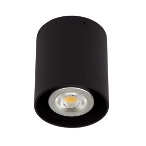 VK Lighting Simio - Aufbaustrahler - Ø 8 x 9,5 cm - schwarz