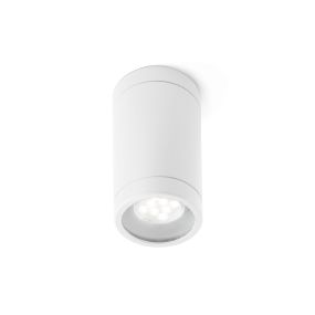 Faro Olot - Aufbaustrahler 1L - Ø 6 x 10,5 cm - IP44 - mattweiß