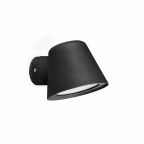 Faro Gina - Wandleuchte - 11,5 x 15 x 9 cm - IP44 - mattschwarz
