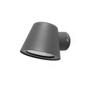 Faro Gina - Wandleuchte - 11,5 x 15 x 9 cm - IP44 - dunkelgrau