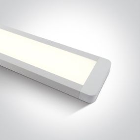 ONE Light LED Linear Range CCT V - Deckenleuchte - 61,5 x 13 x 2,7 cm - 25W LED inkl. - weiß