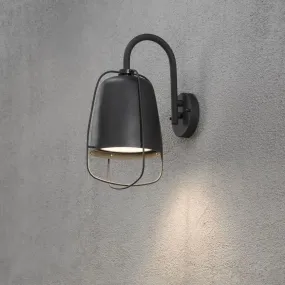 Konstsmide Perugia – außenwandleuchte – 26,5 x 21 x 38 cm – IP44 – schwarz