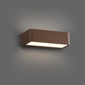 Faro Takua - Wandleuchte - 20 x 10,3 x 5,5 cm - 10W LED inkl. - IP65 - braun