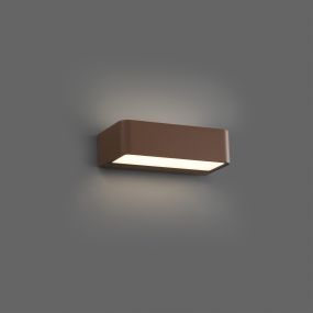 Faro Takua - Wandleuchte - 20 x 10,3 x 5,5 cm - 10W LED inkl. - IP65 - braun