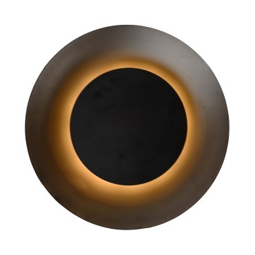 AUSSTELLUNGSSTÜCK - Lucide Foskal - Deckenleuchte - Ø 34,5 x 7,3cm - 12W LED inkl - schwarz