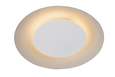Lucide Foskal - Deckenleuchte - Ø 21,5 x 5,2cm - 6W LED inkl - weiß