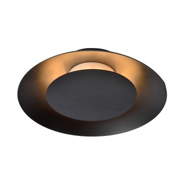 Lucide Foskal - Deckenleuchte - Ø 21,5 x 5,2 cm - 6W LED inkl - schwarz