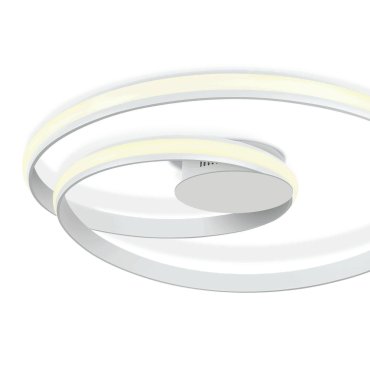ONE Light Swirl - Deckenleuchte - Ø 58 x 9,5 cm - 30W LED inkl. - weiß