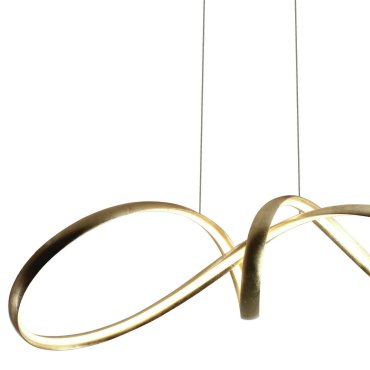 ONE Light Swirl - Hängeleuchte - Ø 82 x 150 cm - 36W LED inkl. - Messing