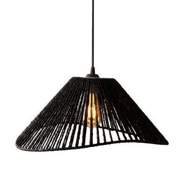 Maxlight Amalfi I - Pendelleuchte - Ø 45 x 165 cm - schwarz