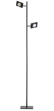 ETH Jake - stehleuchte - 31 x 150 cm - 3-stufig dimmbar - 20W LED inkl. - schwarz