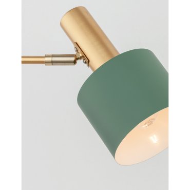 Nova Luce Paz - Tischleuchte - 60 cm - mint und gold