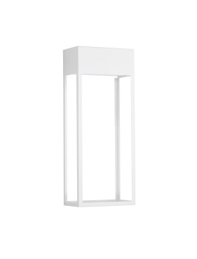 Nova Luce Moby - Außenwandleuchte - 16 x 40 x 9 cm - 20W LED inkl. - IP65 - Sand Weiß