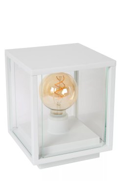 Lucide Claire - Sockelleuchte - 20 x 20 x 24,5 cm - IP54 - weiß